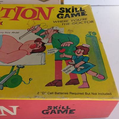 Pop-o- Matic Trouble game and Operation Game