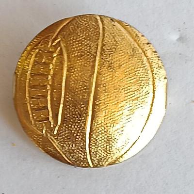 Vintage 1960's Timex 21 21 Jewels Waterproof vintage watch face and Basketball pin