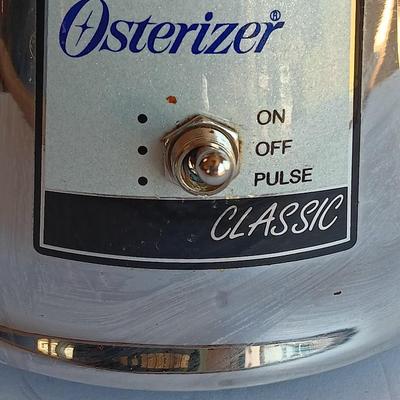 Vintage Osterizer Beehive Classic Blender -  Chrome and Glass - 5 Cup Capacity