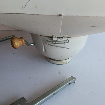 Tin Flour Sifter / grinder for inside Hoosier cabinet
