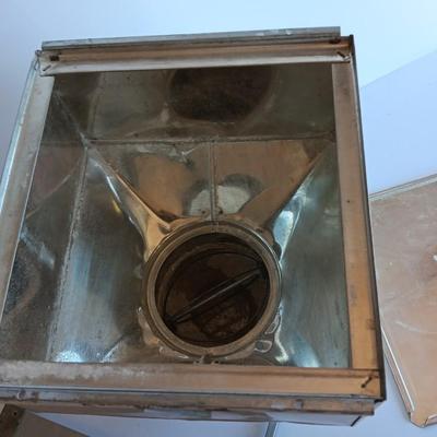 Tin Flour Sifter / grinder for inside Hoosier cabinet