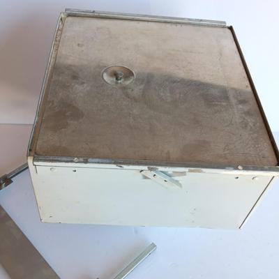 Tin Flour Sifter / grinder for inside Hoosier cabinet