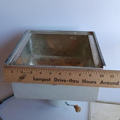 Tin Flour Sifter / grinder for inside Hoosier cabinet