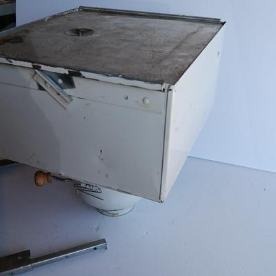 Tin Flour Sifter / grinder for inside Hoosier cabinet