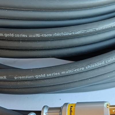 Television cable connectors and other electronic hardware