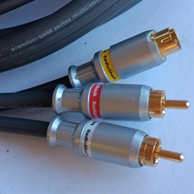Television cable connectors and other electronic hardware