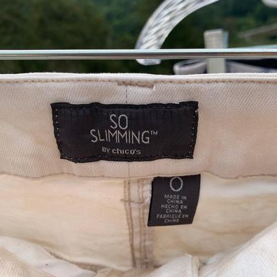 Chicoâ€™s Jeans with Vyana & Bella Canvas Yoga Pants, Size 6/S-M (O-HS)