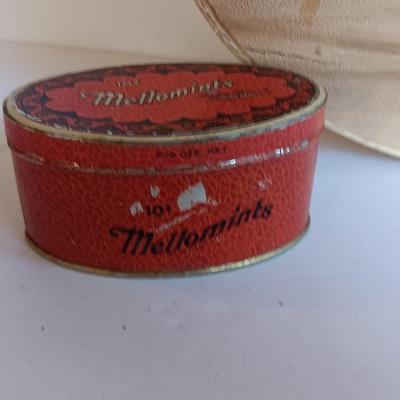 Vintage Bond Street Pipe Tobacco tin, mint tin, and wooden pie box
