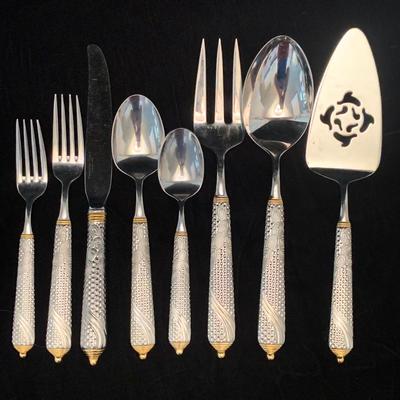 Yamazaki Laslo 57-Piece Flatware Set (K-HS)