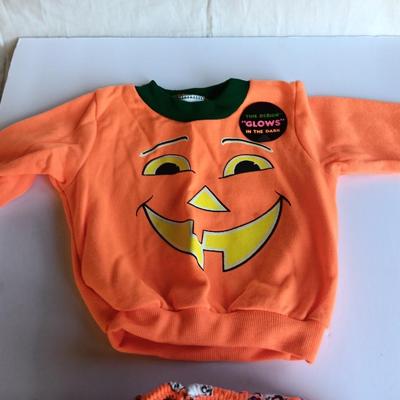12 Month Jog Tod Halloween Sweatshirt outfit with 18-month pants