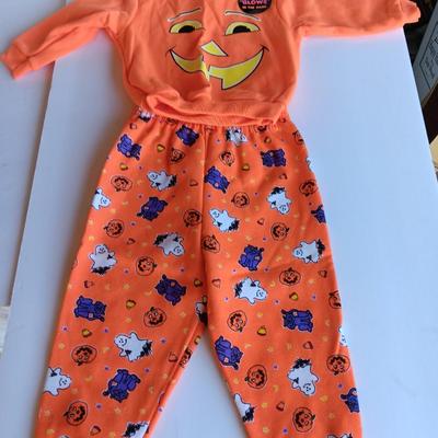 12 Month Jog Tod Halloween Sweatshirt outfit with 18-month pants