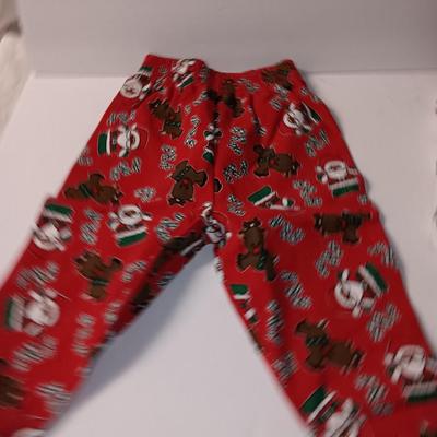 Two Pair of Christmas themed Toddler sweatpants Size 18 months and 2T