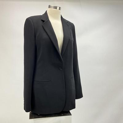 Lot 639 Giorgio Armani Black Blazer Size 44