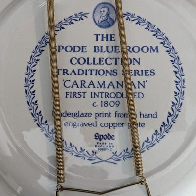 2 Lovely Spode Blue Room Collection Plates