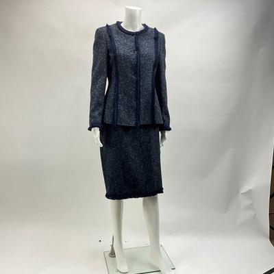 625 Marta Palmieri Blue Suit Size 44