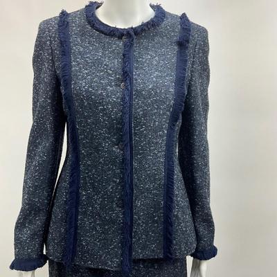 625 Marta Palmieri Blue Suit Size 44
