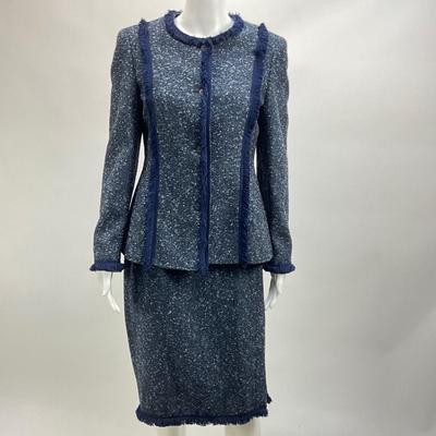625 Marta Palmieri Blue Suit Size 44