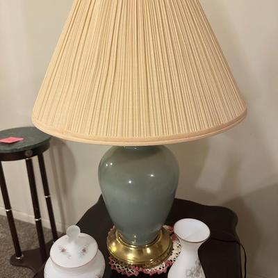 Pair of Matching Lamps with Shades