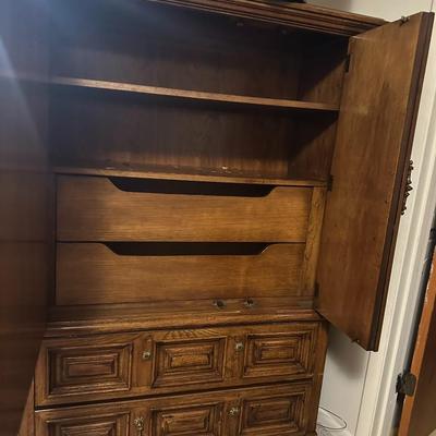 Thomasville Armoire with Drawers and Storage