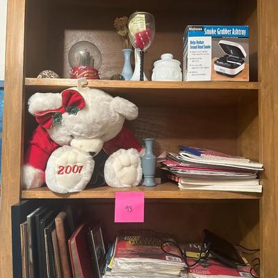 Lot of all items on shelves