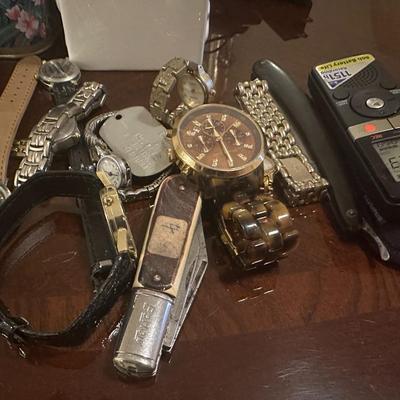 Mixed lot of watches and Other items
