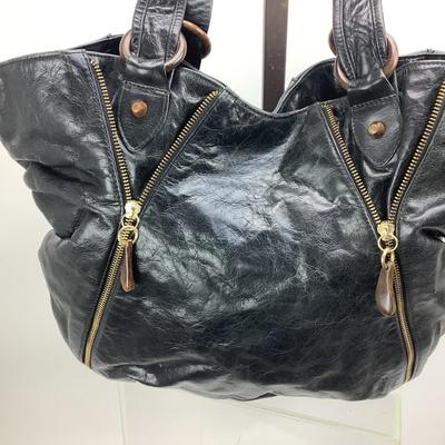 652 ZINA EVA Leather Hobo Style Purse