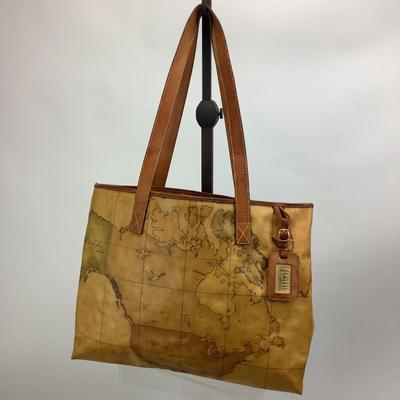 653 La Classe Alviero Martini Italy Tote Style Handbag