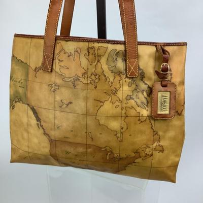 653 La Classe Alviero Martini Italy Tote Style Handbag