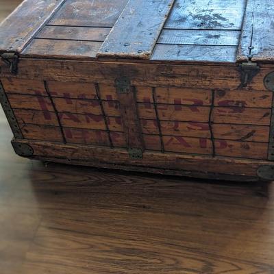 Antique Fisher's Famous Bread Crate, 