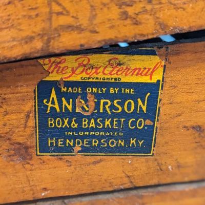 Antique Fisher's Famous Bread Crate, 