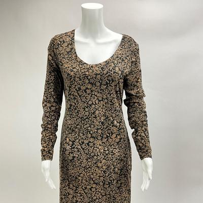 Lot 645 Peruvian Collection Floral Scoop Neck Dress