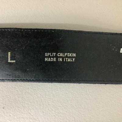 655 Italian Split Calfskin Belt