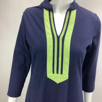 656 Duffield Lane Blue Green Dress