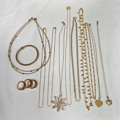 Ruby, Emerald, Sapphire Rings & 925 Necklaces (B4-SS)