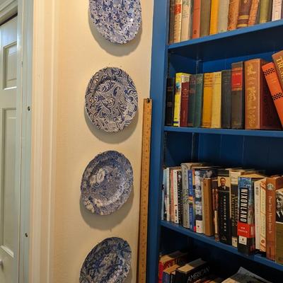 4 Perfect Spode Blue Collection Plates