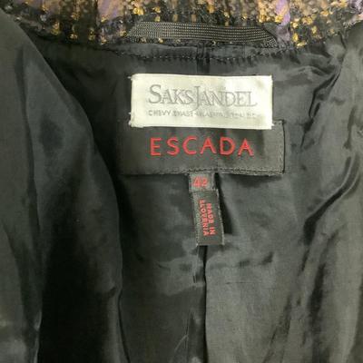 Lot 663 ESCADA for SAKS Jandel Blazer/Jacket Size 42