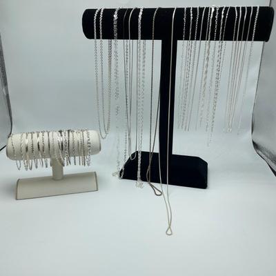 Traditional Sterling Bracelets & Chains (B4-SS)
