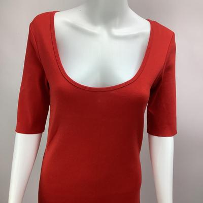 675 Ralph Lauren Red Knit Dress