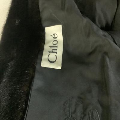 678 Vintage CHLOE Mink Fur Coat