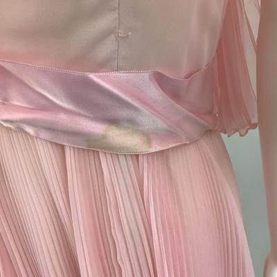 Lot 668 Vintage Richilene â€œ Pretty in Pink â€œ Formal Party Dress 70â€™s