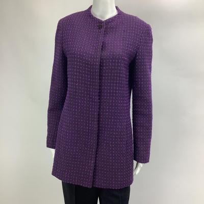 Lot 669 Dana BUCHMAN Purple Blazer