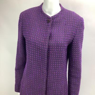 Lot 669 Dana BUCHMAN Purple Blazer