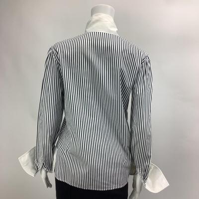 Lot 670 Ralph Lauren Black Label Black/White Blouse Size 12