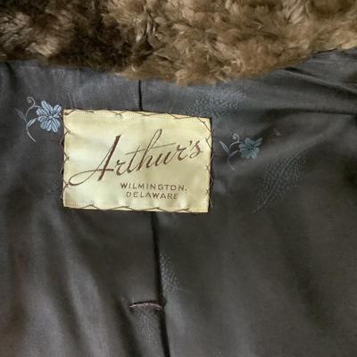 Lot 681 Arthurs of Wilmington DE Fur Coat, Sheared Beaver