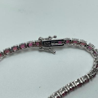 Rubies! Rings, Earrings & Bracelets on 925 (B4-SS)