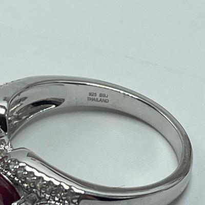 Rubies! Rings, Earrings & Bracelets on 925 (B4-SS)