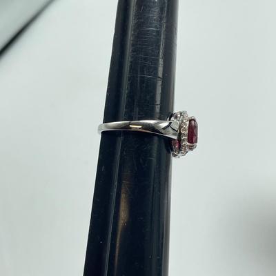 Rubies! Rings, Earrings & Bracelets on 925 (B4-SS)