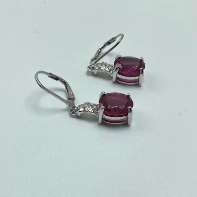 Rubies! Rings, Earrings & Bracelets on 925 (B4-SS)