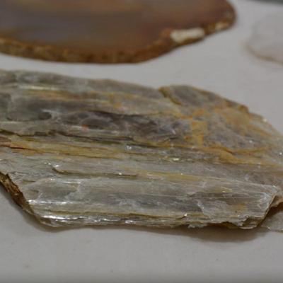 Collection of Geodes, Hematite, Mica, Jasper + More