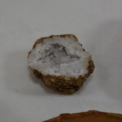 Collection of Geodes, Hematite, Mica, Jasper + More